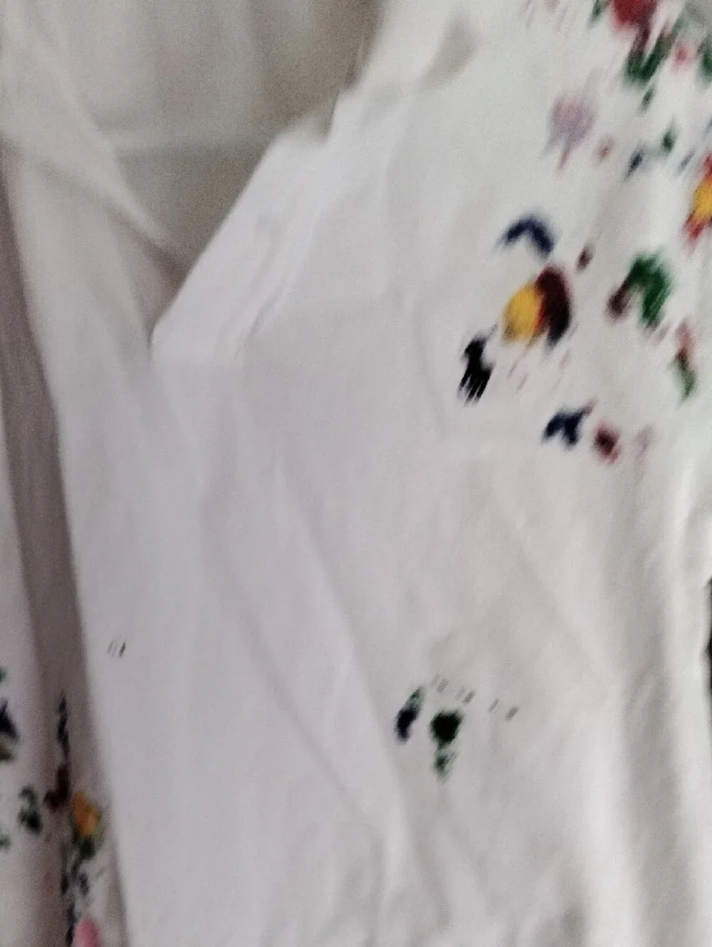 Polo by Ralph Lauren White  Paint-Splatter Polo - Picture 4 of 6